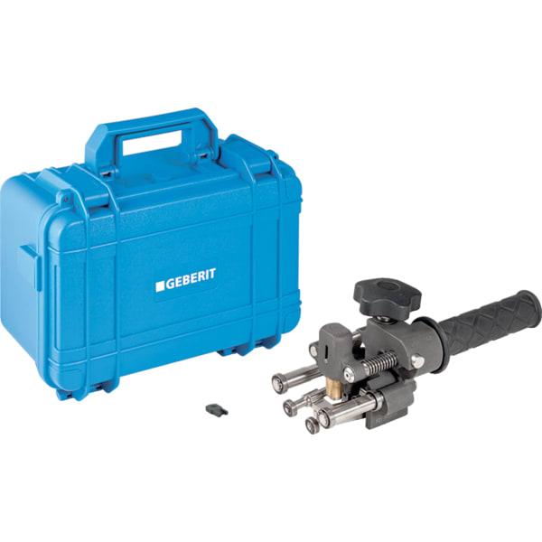 keramag Geberit handheld pipe scraper in case