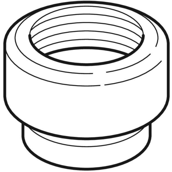 Keramag Geberit HDPE Adapter With Female Thread