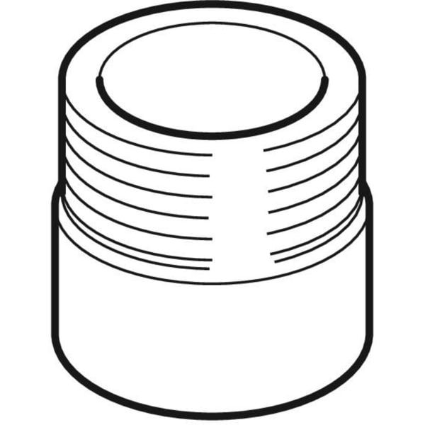 Keramag Geberit HDPE Adapter With Male Thread