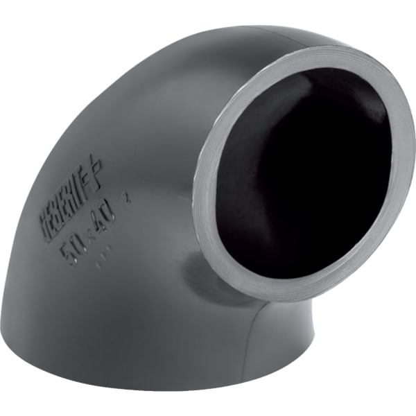 keramag Geberit HDPE bend 90° reduced without leg