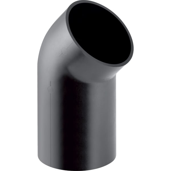 Keramag Geberit HDPE Bend With Large Leg