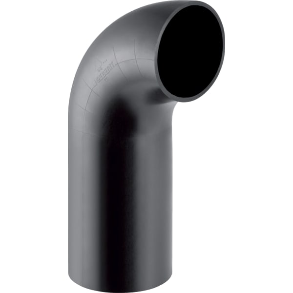 keramag Geberit HDPE bend with large leg