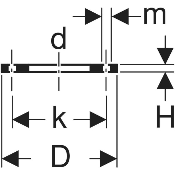 Keramag Geberit HDPE Loose Flange