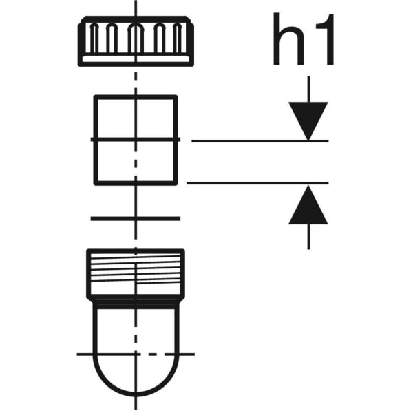 Keramag Geberit HDPE P-trap
