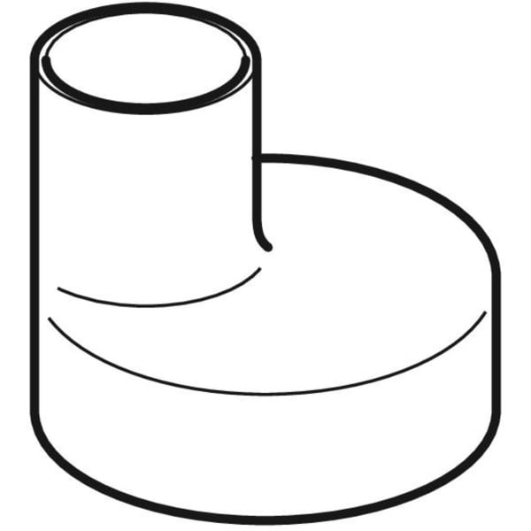 Keramag Geberit HDPE Reducer Eccentric Short