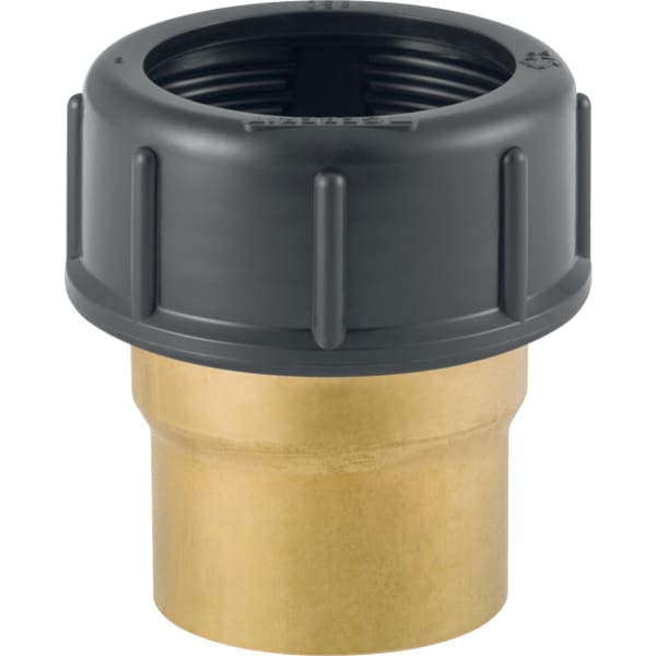 keramag Geberit HDPE straight adapter to lead