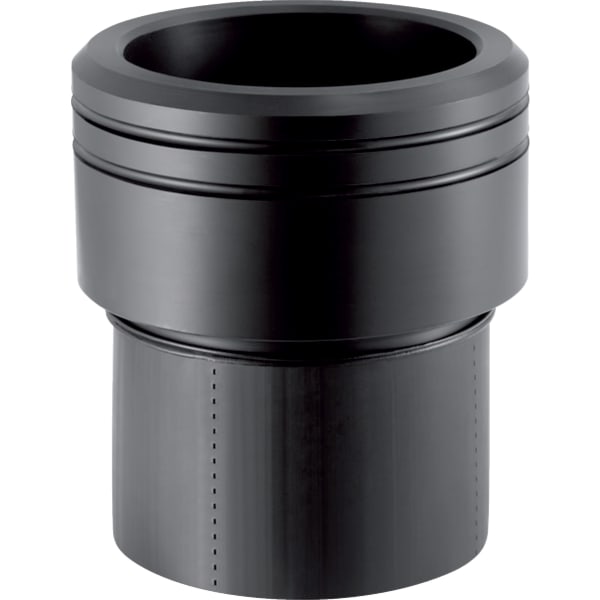 keramag Geberit HDPE straight adapter to stoneware