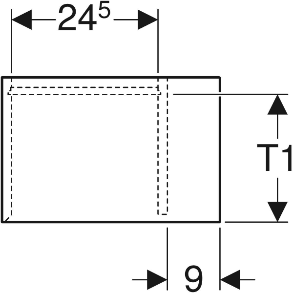 Keramag Geberit ICon Side Element
