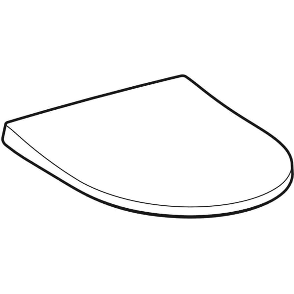 Keramag Geberit ICon WC Seat Slim Design