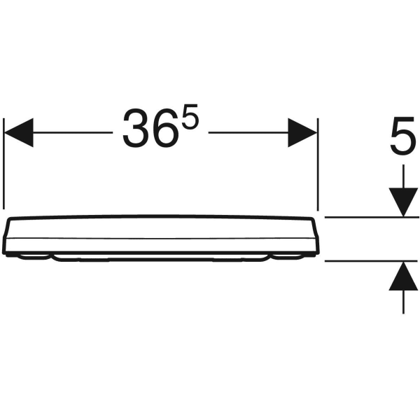 Keramag Geberit ICon WC Seat Slim Design