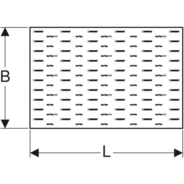 Keramag Geberit Isol Flex Sound Insulation Mat