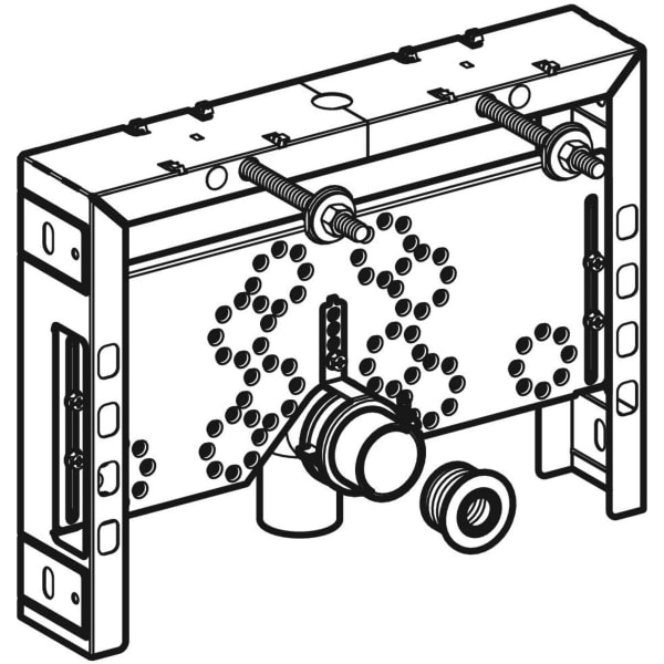 keramag Geberit Kombifix element for bidet