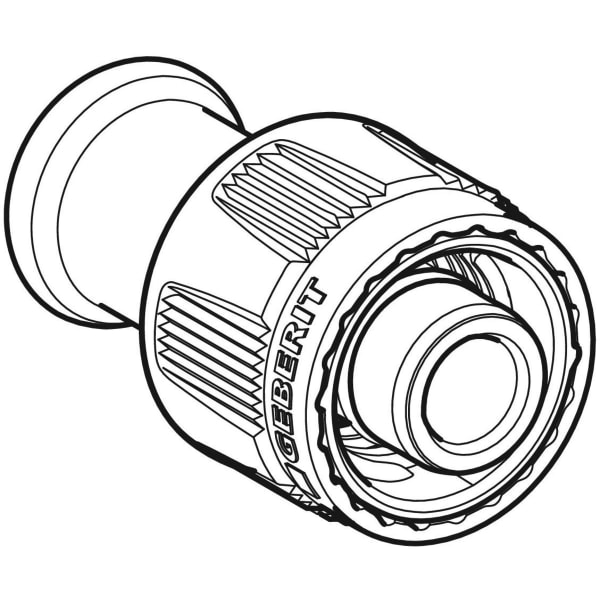 Keramag Geberit Mapress Adapter With MasterFix
