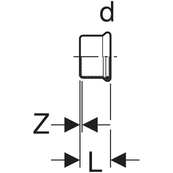 Keramag Geberit Mapress Copper Cap