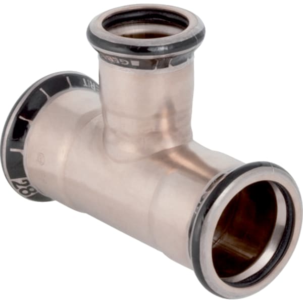 keramag Geberit Mapress CuNiFe T-piece reduced