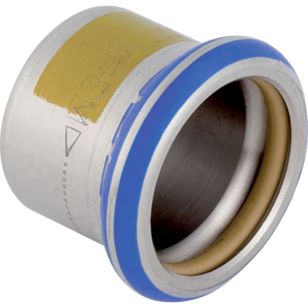 keramag Geberit Mapress Stainless Steel cap (gas)