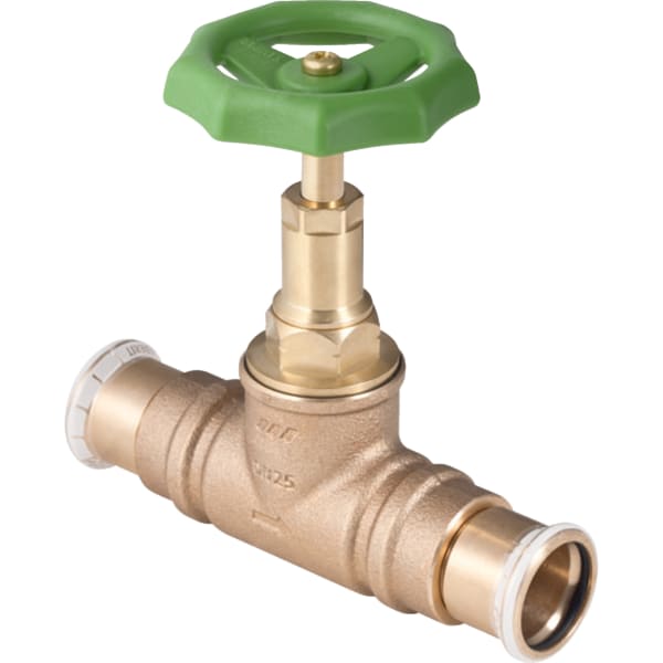 keramag Geberit Mapress straight-seat stop valve