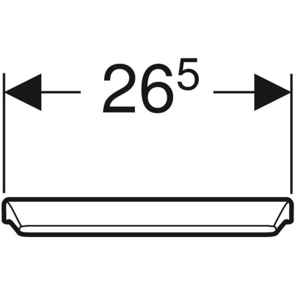 Keramag Geberit Pareo Urinal Lid