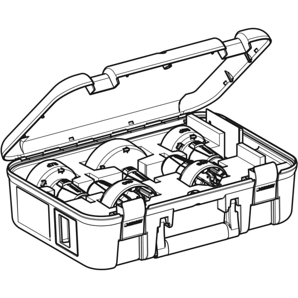 Keramag Geberit Pipe Scraper Set In Case