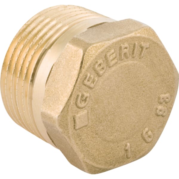 keramag Geberit plug with male thread