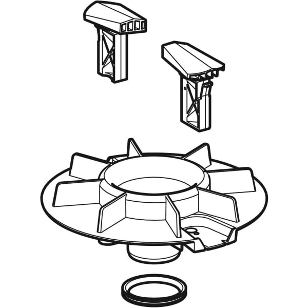 Keramag Geberit Pluvia Emergency Overflow