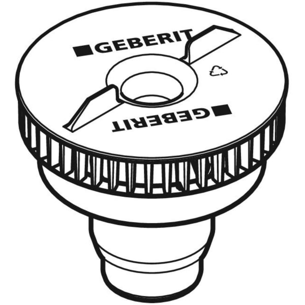 Keramag Geberit Pluvia Roof Outlet For Gutters