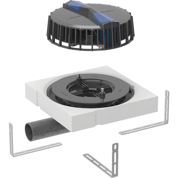 keramag Geberit Pluvia roof outlet