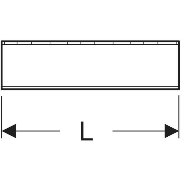 Keramag Geberit Pluvia Support Rail