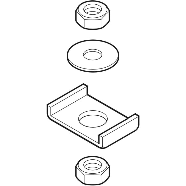 Keramag Geberit Pluvia Suspension Element