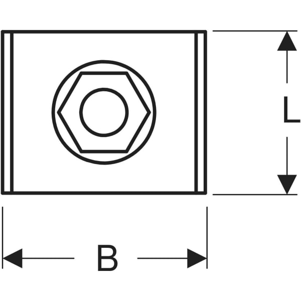 Keramag Geberit Pluvia Suspension Element