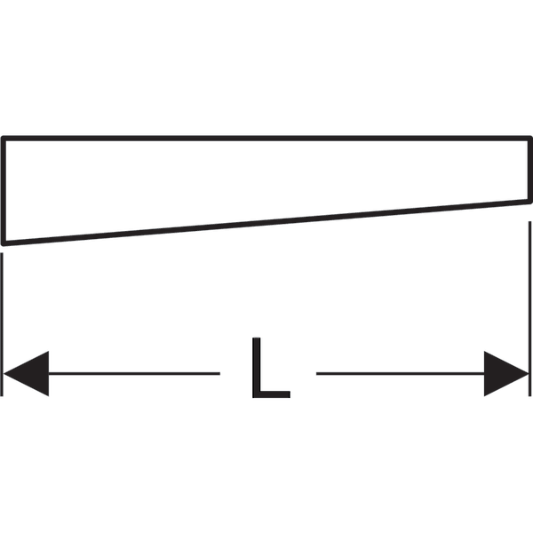Keramag Geberit Pluvia Tension Wedge