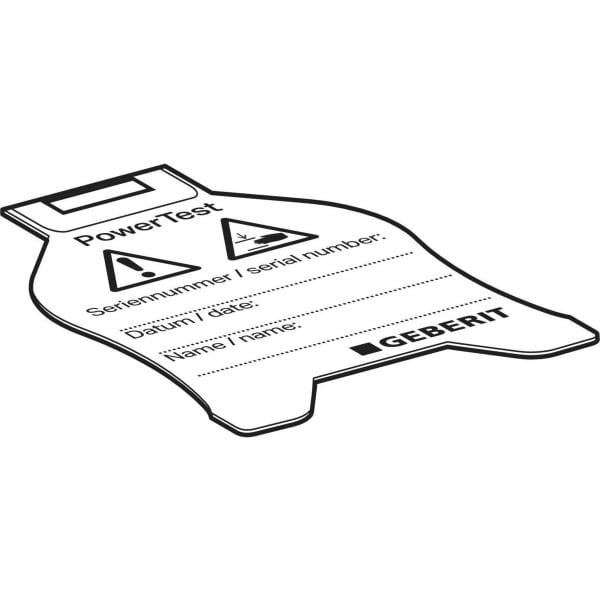 Keramag Geberit PowerTest