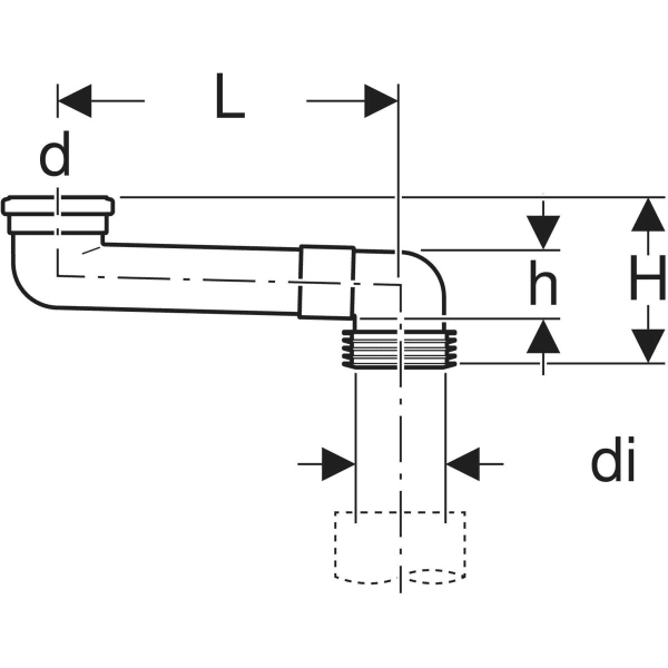Keramag Geberit PVC S-bend