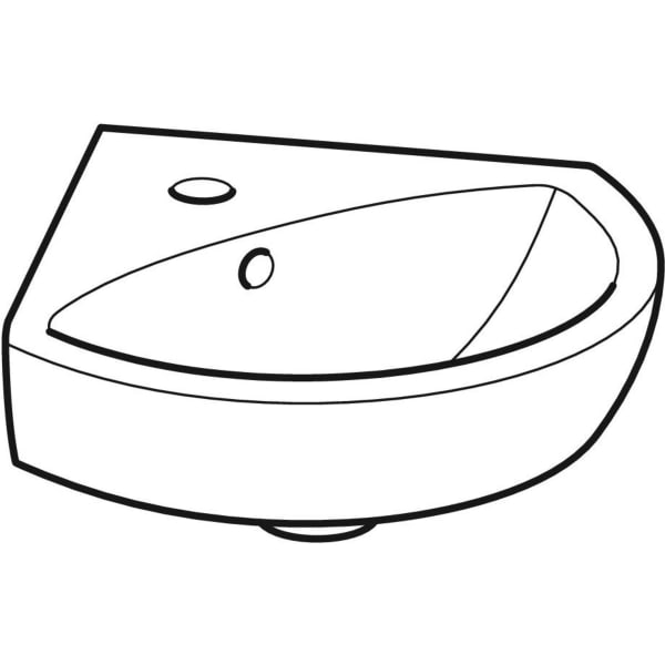 Keramag Geberit Selnova Corner Handrinse Basin