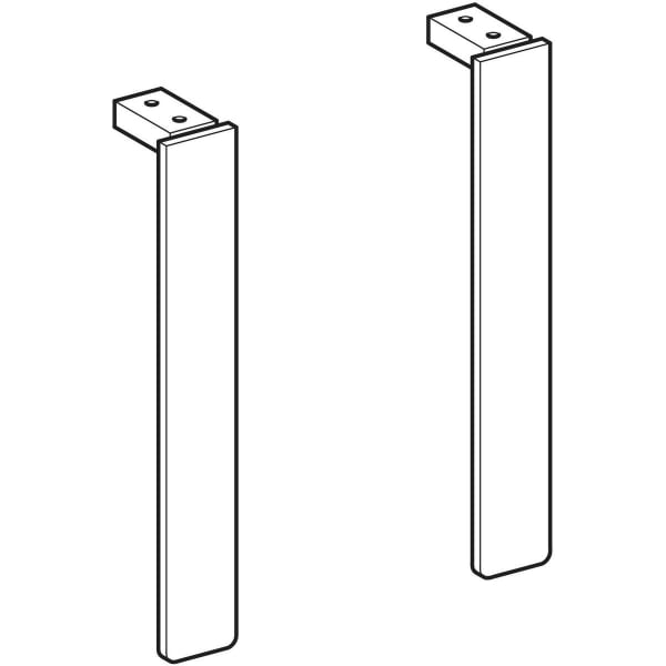 Keramag Geberit Selnova Square Set Of Narrow Feet