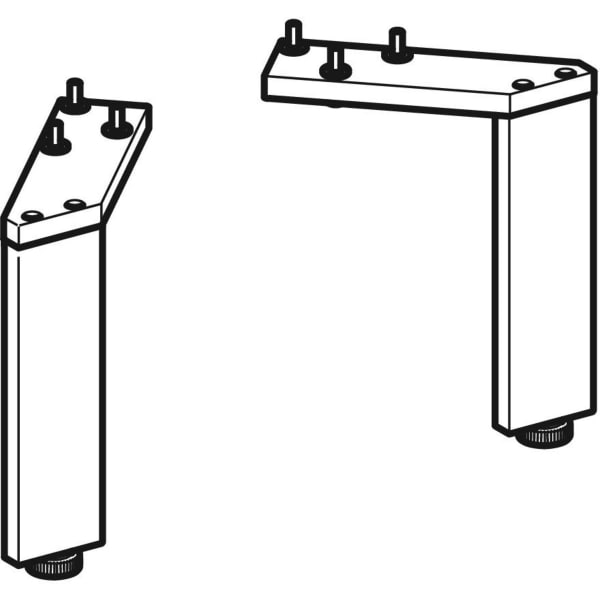 Keramag Geberit Set Of Narrow Feet