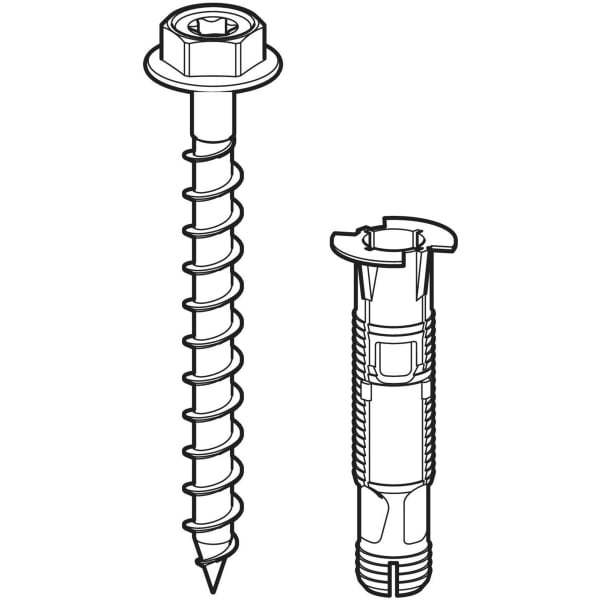 Keramag Geberit Set Of Wood Screws With Dowels