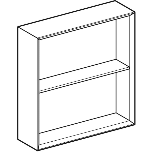 Keramag Geberit Shelf Unit Square