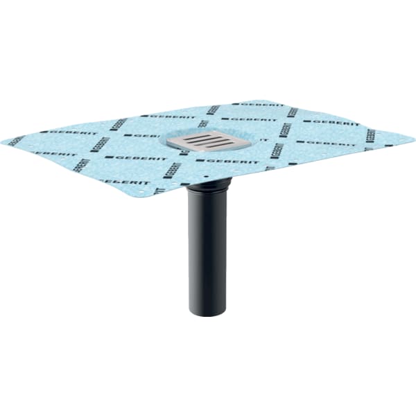 keramag Geberit shower floor drain cross-floor