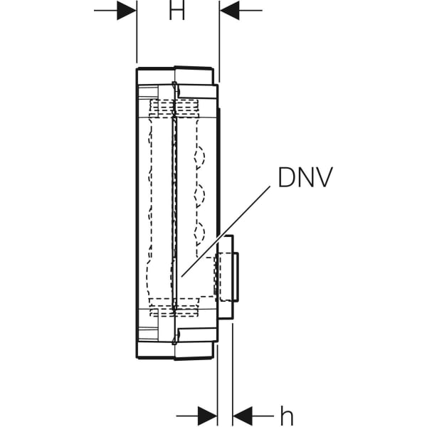 Keramag Geberit Shut-off And Manifold Unit Compact