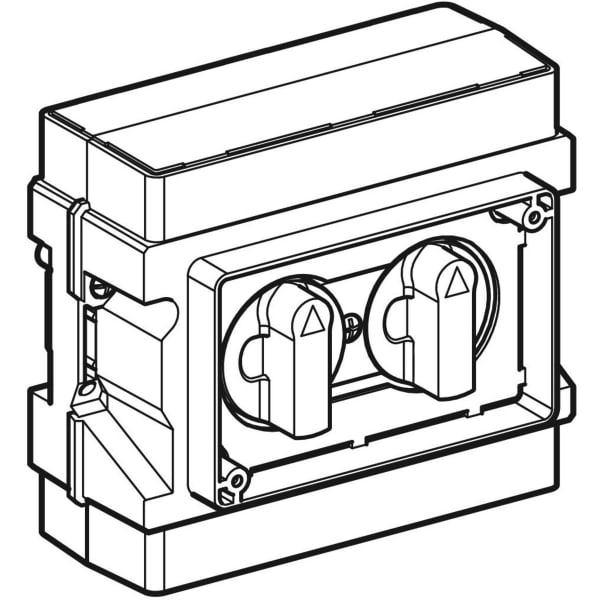 Keramag Geberit Shut-off Unit Compact