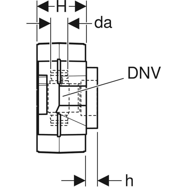 Keramag Geberit Shut-off Unit Compact