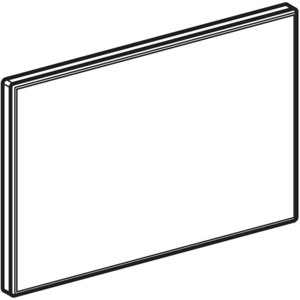 Keramag Geberit Sigma Cover Plate