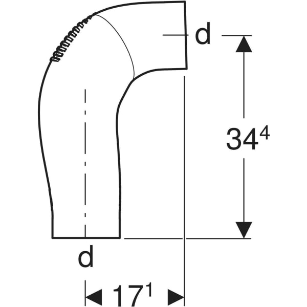 Keramag Geberit Silent-db20 BackFlip Bend