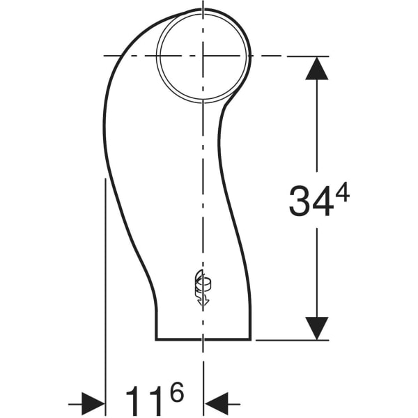 Keramag Geberit Silent-db20 BackFlip Bend