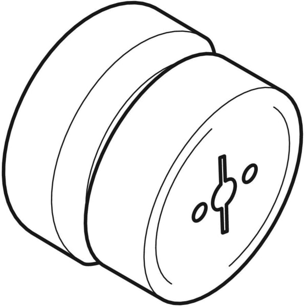 Keramag Geberit Silent-db20 End Cap Screwable