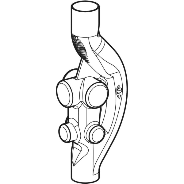 Keramag Geberit Silent-db20 Sovent Fitting