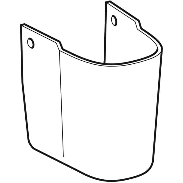 Keramag Geberit Smyle Half Pedestal