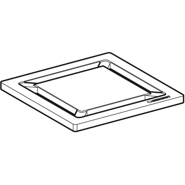 Keramag Geberit Square Design Grating 8 X 8 Cm