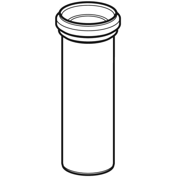 Keramag Geberit Straight Connector With Sleeve